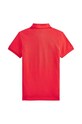 Παιδικά βαμβακερά μπλουζάκια πόλο Polo Ralph Lauren 323708857145 κόκκινο SS23