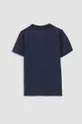Pamučna polo majica Coccodrillo mornarsko plava