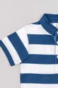 mornarsko plava Pamučna polo majica za bebe zippy