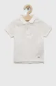λευκό Βρεφικά βαμβακερά μπλουζάκια πόλο zippy Για αγόρια