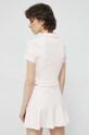 Îmbrăcăminte Tommy Jeans tricou polo DW0DW15323.PPYX roz