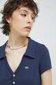 Tommy Jeans tricou polo bleumarin DW0DW15322.PPYX