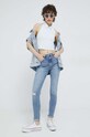 Top Tommy Jeans DW0DW15329.PPYX plava SS23