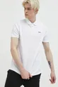 λευκό Βαμβακερό μπλουζάκι πόλο HUGO