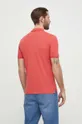 Βαμβακερό μπλουζάκι πόλο HUGO κόκκινο
