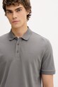 Odzież HUGO polo bawełniane Donos222 50466182 szary