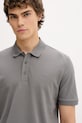 Odzież HUGO polo bawełniane Donos222 50466182 szary