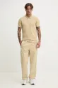 HUGO polo Dinoso222 50467344 beżowy AW25