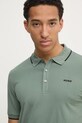 HUGO polo zielony 50467344