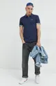 Polo majica Tommy Jeans mornarsko plava