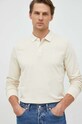 Marc O'Polo longsleeve bawełniany beżowy 320223655006