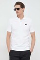 Тениска с яка Calvin Klein бял K10K111196.PPYX