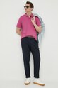 Calvin Klein polo K10K111196.PPYX różowy AA00