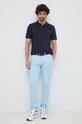 Calvin Klein polo K10K111196.PPYX granatowy AA00