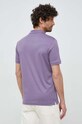 Oblečenie Bavlnené polo tričko Calvin Klein K10K111657.PPYX fialová