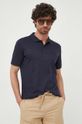Calvin Klein polo bawełniane granatowy K10K111657.PPYX
