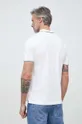 bílá Polo tričko Calvin Klein