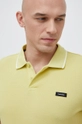 żółty Calvin Klein polo