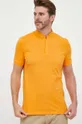 πορτοκαλί Βαμβακερό μπλουζάκι πόλο Liu Jo