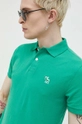 zielony Abercrombie & Fitch polo