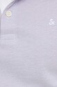 Jack & Jones polo bawełniane JJEPAULOS 12136668. fioletowy