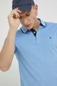 Odzież Jack & Jones polo bawełniane JJEPAULOS 12136668. niebieski