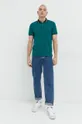 Jack & Jones polo bawełniane JJEJOE zielony