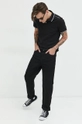 Jack & Jones polo bawełniane JJESTAR czarny