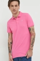 różowy Hollister Co. polo