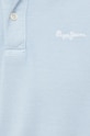 Pepe Jeans polo bawełniane PM541983.504 niebieski