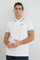 biały Pepe Jeans polo bawełniane Jett