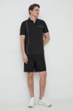 Armani Exchange polo czarny