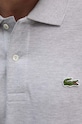 Lacoste polo de bumbac L1264 gri