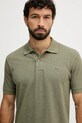 Хлопковое поло Lacoste зелёный L1264