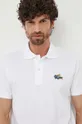 Βαμβακερό μπλουζάκι πόλο Lacoste x Netflix Ανδρικά
