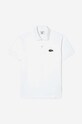Хлопковое поло Lacoste x Netflix белый PH7057