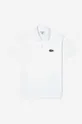 λευκό Βαμβακερό μπλουζάκι πόλο Lacoste x Netflix