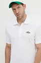 Lacoste cotton polo shirt x Netflix white