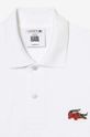 Lacoste cotton polo shirt x Netflix white