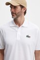 Lacoste polo bawełniane x Netflix biały PH7057