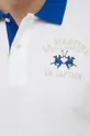 Βαμβακερό μπλουζάκι πόλο La Martina