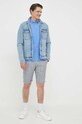 Бавовняне поло Polo Ralph Lauren 710782592 блакитний AA00