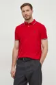 κόκκινο Βαμβακερό μπλουζάκι πόλο Polo Ralph Lauren