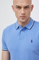 Polo Ralph Lauren polo bawełniane niebieski 710842621