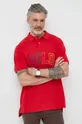 červená Bavlněné polo tričko Polo Ralph Lauren