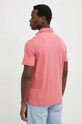 Oblečenie Polo tričko s prímesou ľanu Polo Ralph Lauren 710900790 ružová