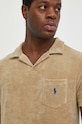 Polo Ralph Lauren polo beżowy 710901044