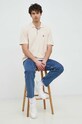 Tommy Hilfiger polo bawełniane MW0MW30785.PPYX beżowy SS23