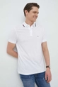 biały Tommy Hilfiger polo