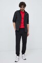 Tommy Hilfiger polo bawełniane MW0MW30765.PPYX czerwony SS23